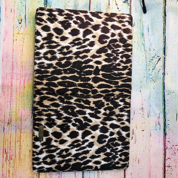 Kate Spade iPad Folio Case Leopard Print Gold New - Picture 8 of 8